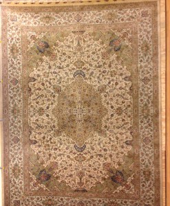 Tabriz Silk Rug